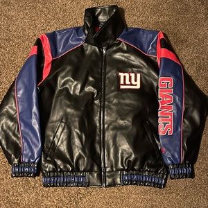 New York Giants Leather Jacket